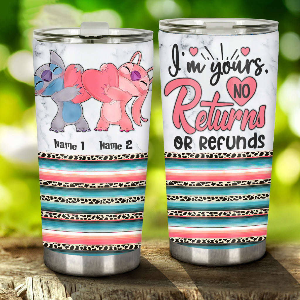 Personalized Ohana Tumbler Custom Name Gift for Couples Tumbler GradoCreations