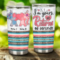 Personalized Ohana Tumbler Custom Name Gift for Couples Tumbler GradoCreations