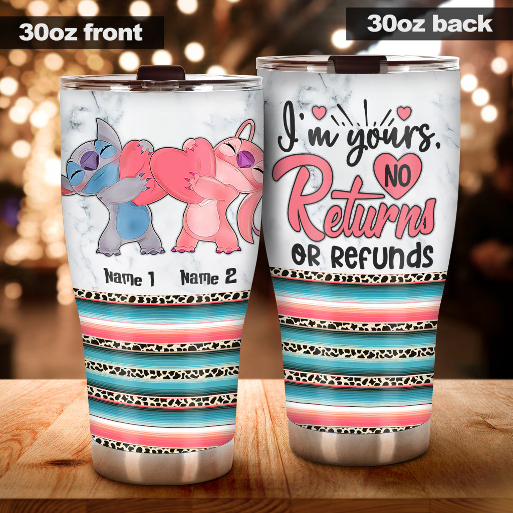 Personalized Ohana Tumbler Custom Name Gift for Couples Tumbler GradoCreations