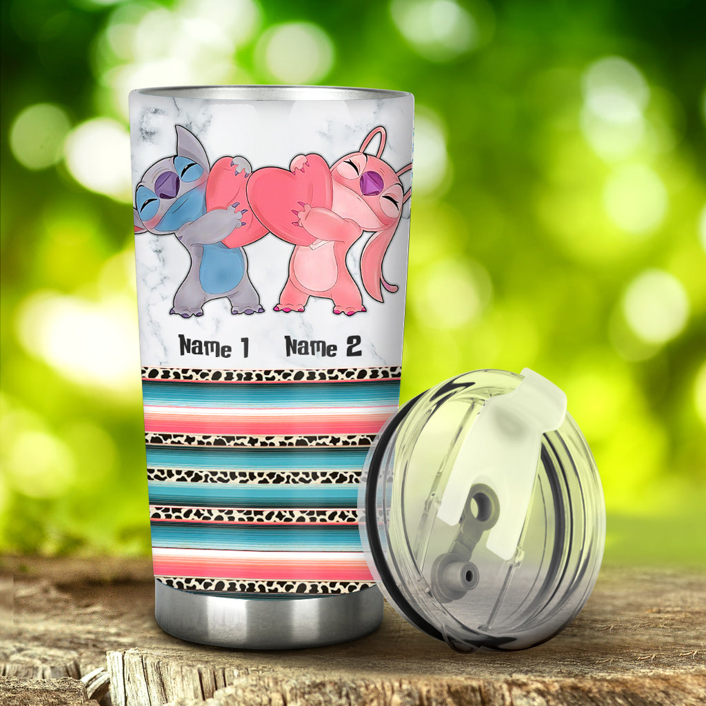 Personalized Ohana Tumbler Custom Name Gift for Couples Tumbler GradoCreations