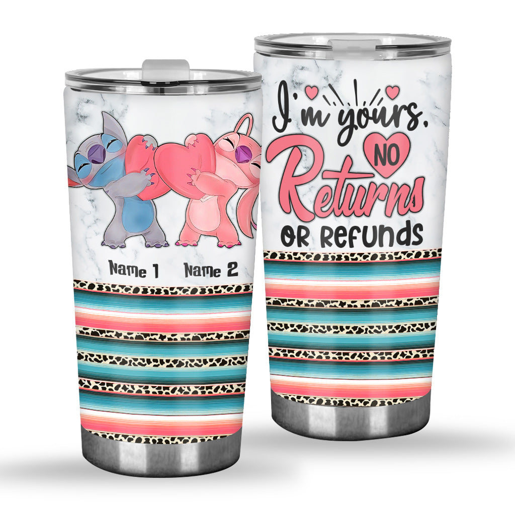 Personalized Ohana Tumbler Custom Name Gift for Couples Tumbler GradoCreations