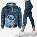 Personalized Starry Ohana Hoodie & Leggings Custom Name Gift Hoodie & Leggings GradoCreations