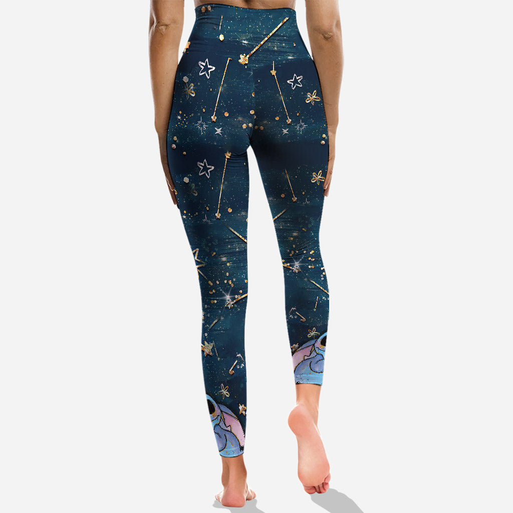 Personalized Starry Ohana Hoodie & Leggings Custom Name Gift Hoodie & Leggings GradoCreations