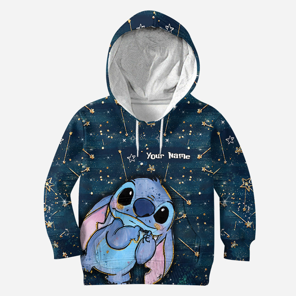 Personalized Starry Ohana Hoodie & Leggings Custom Name Gift Hoodie & Leggings GradoCreations