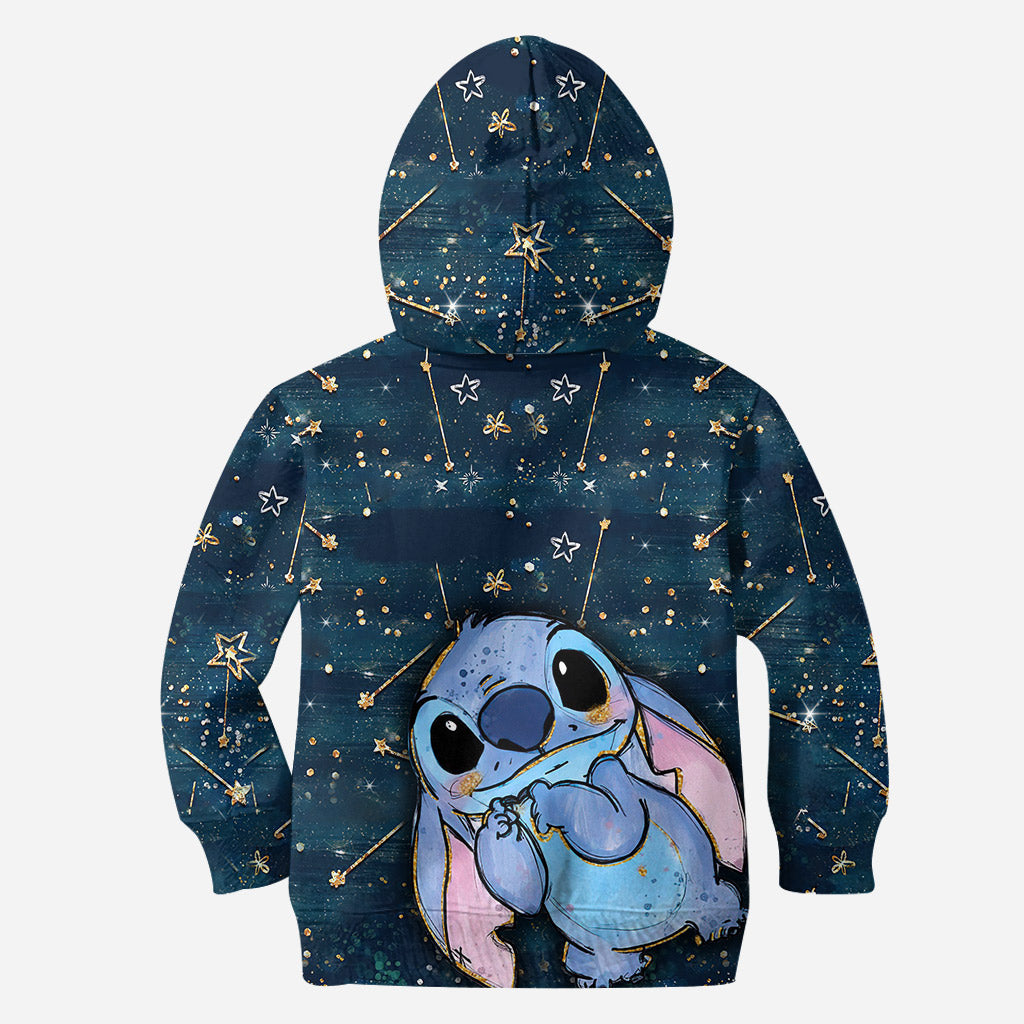 Personalized Starry Ohana Hoodie & Leggings Custom Name Gift Hoodie & Leggings GradoCreations