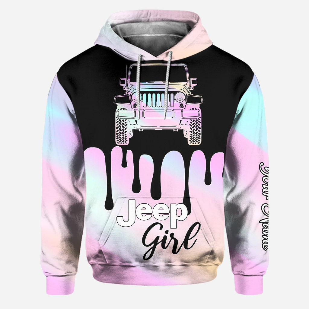 Personalized Jeep Girl Hoodie & Leggings Gift for Her Hoodie & Leggings GradoCreations