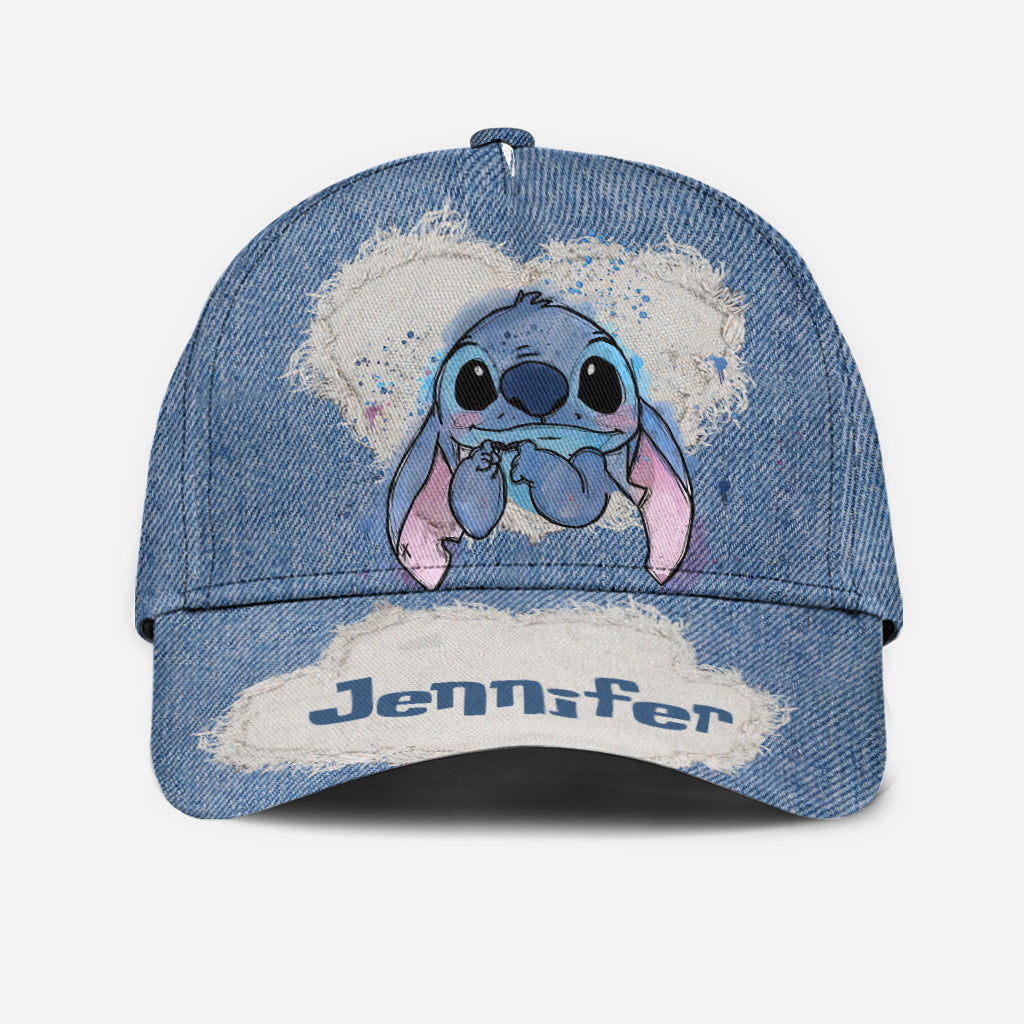 Personalized Denim Classic Cap Custom Name Gift for Birthday Classic Cap GradoCreations