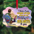 Personalized Acrylic Ornament Custom Couple Gift Idea for Anniversary