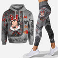 Personalized Minnie Mouse Hoodie and Leggings Set for Kids Hoodie & Leggings GradoCreations