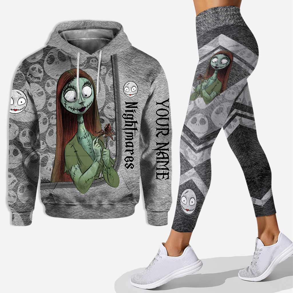 Personalized Nightmare Hoodie and Leggings Set for Halloween Gift Hoodie & Leggings GradoCreations
