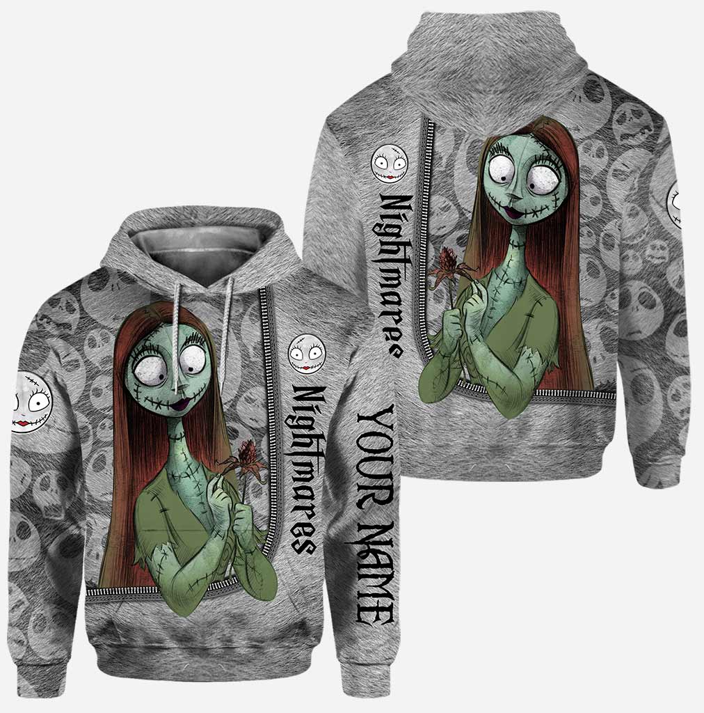 Personalized Nightmare Hoodie and Leggings Set for Halloween Gift Hoodie & Leggings GradoCreations