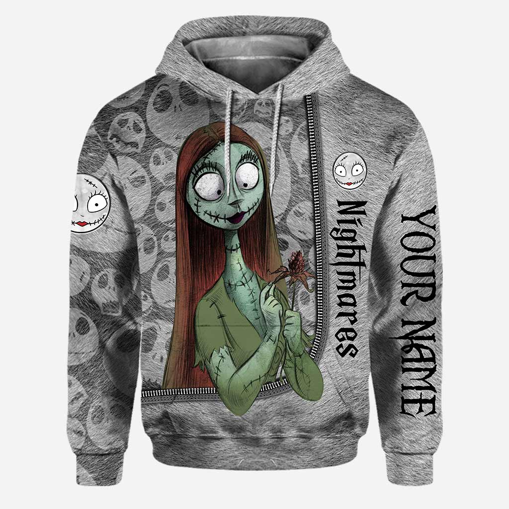 Personalized Nightmare Hoodie and Leggings Set for Halloween Gift Hoodie & Leggings GradoCreations