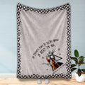 Personalized Couple Nightmare Blanket Custom Names Gift for Engagement Blanket GradoCreations