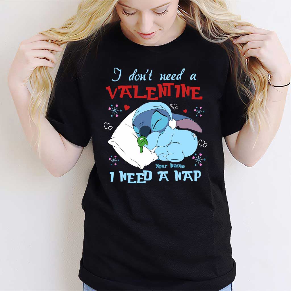 Personalized Valentine Ohana T-shirt & Hoodie Gift for Partner T-shirt & Hoodie GradoCreations