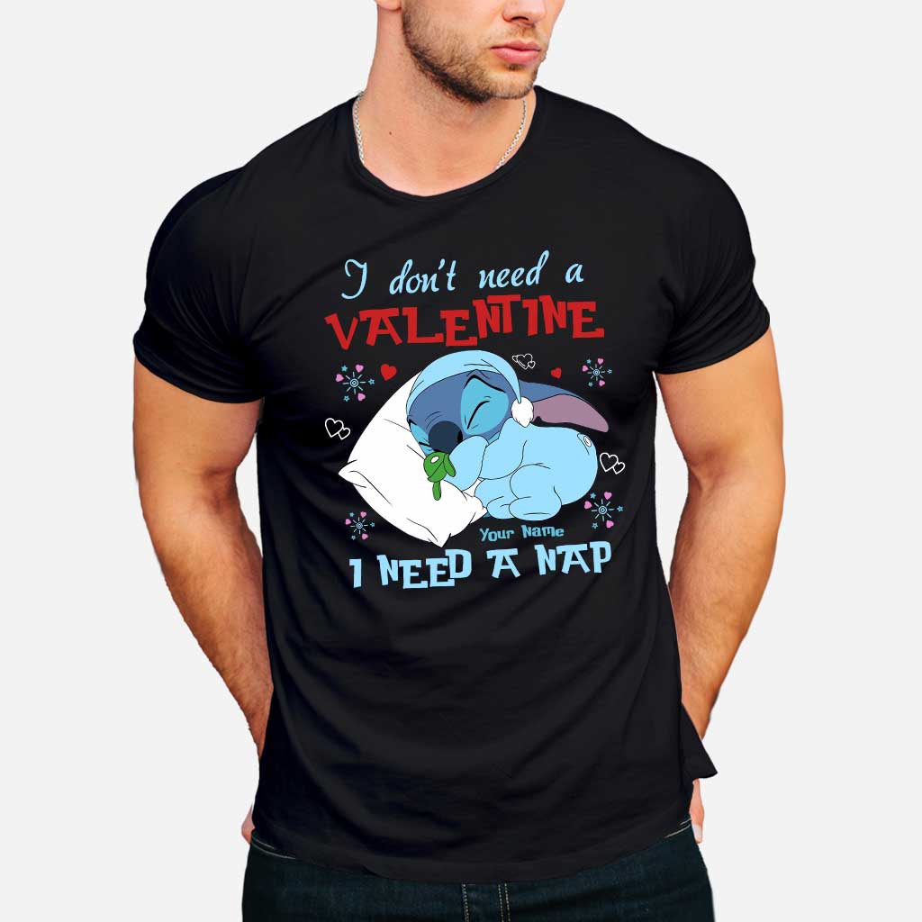 Personalized Valentine Ohana T-shirt & Hoodie Gift for Partner T-shirt & Hoodie GradoCreations