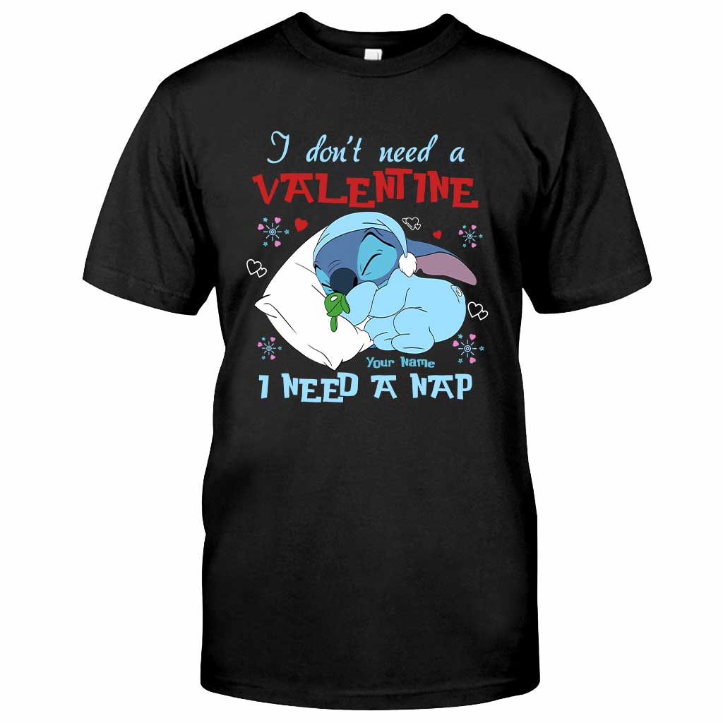 Personalized Valentine Ohana T-shirt & Hoodie Gift for Partner T-shirt & Hoodie GradoCreations