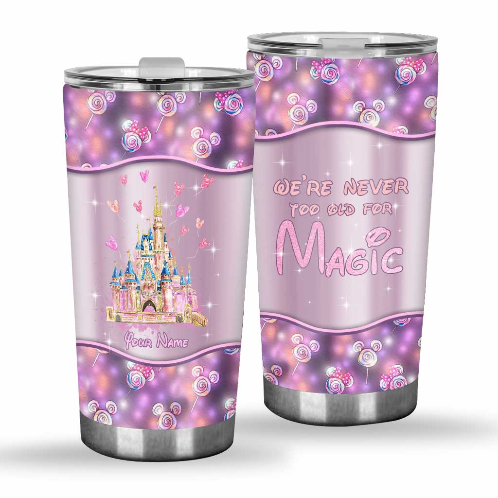Personalized Magical Mouse Tumbler Custom Name Gift for Kids Tumbler GradoCreations