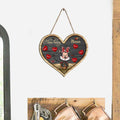 Personalized Heart-Shaped Grandma Wood Sign for Mother's Day Wood Sign GradoCreations
