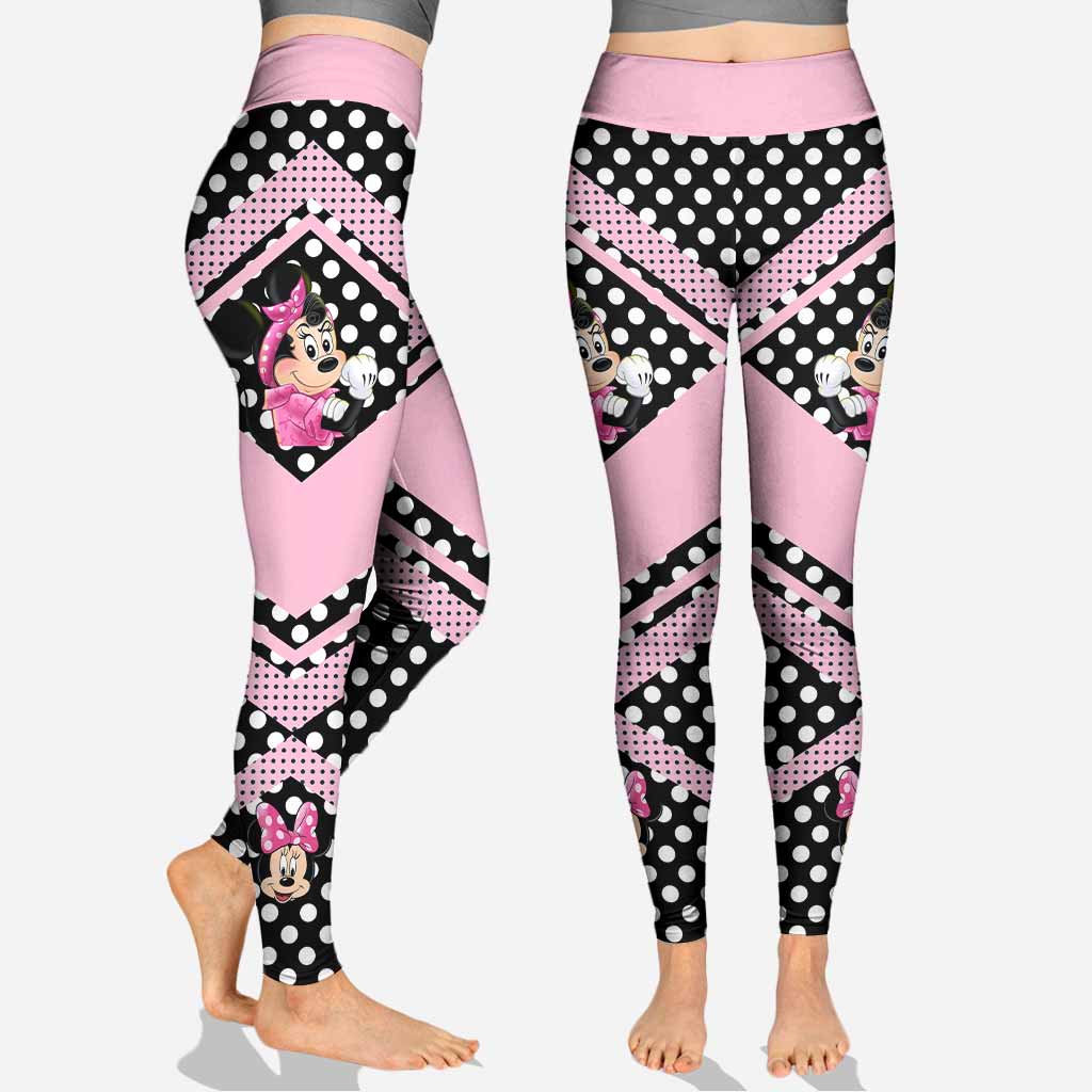 Personalized Breast Cancer Awareness Hoodie & Leggings Set for Women Hoodie & Leggings GradoCreations