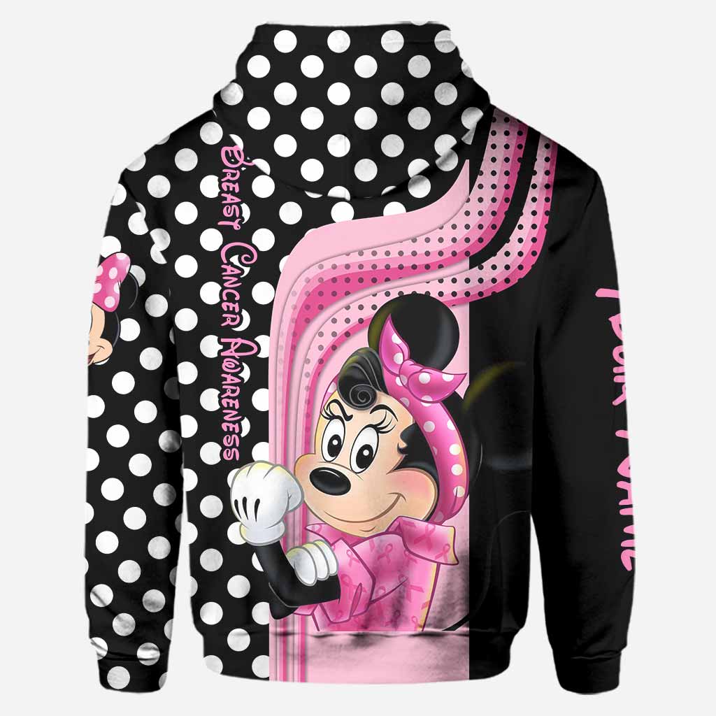 Personalized Breast Cancer Awareness Hoodie & Leggings Set for Women Hoodie & Leggings GradoCreations
