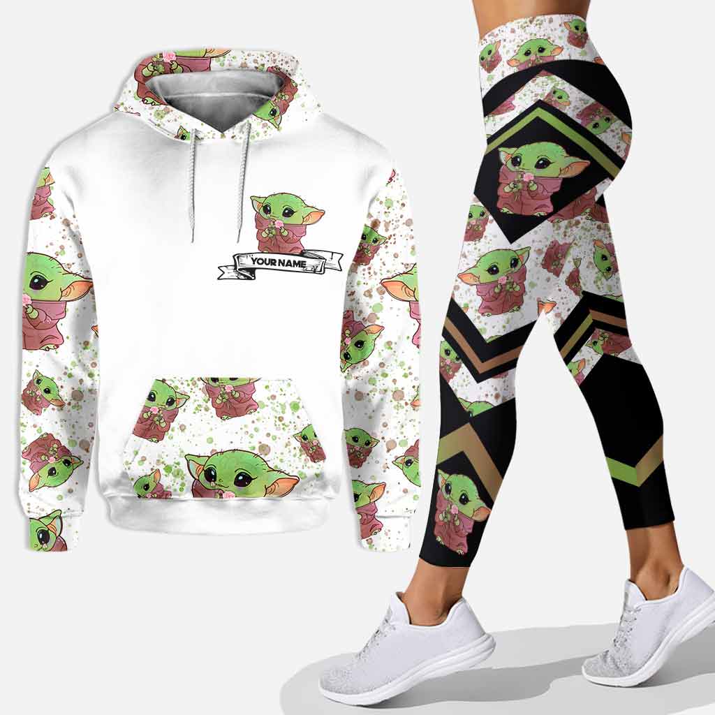 Personalized Mother's Day Hoodie and Leggings Gift for Mom Hoodie & Leggings GradoCreations