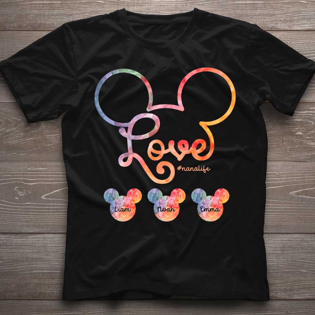 Personalized Grandma T-shirt and Hoodie with Love Design T-shirt & Hoodie GradoCreations