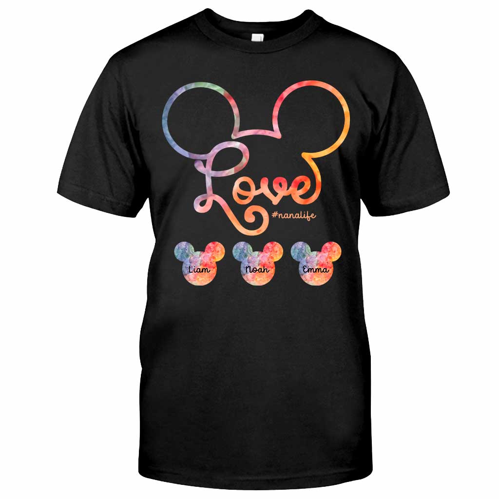 Personalized Grandma T-shirt and Hoodie with Love Design T-shirt & Hoodie GradoCreations