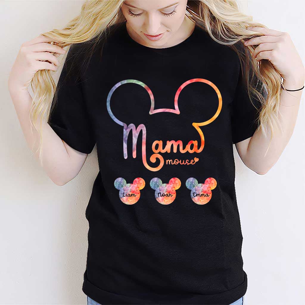 Personalized Mama Mouse T-shirt & Hoodie Gift for Mom T-shirt & Hoodie GradoCreations