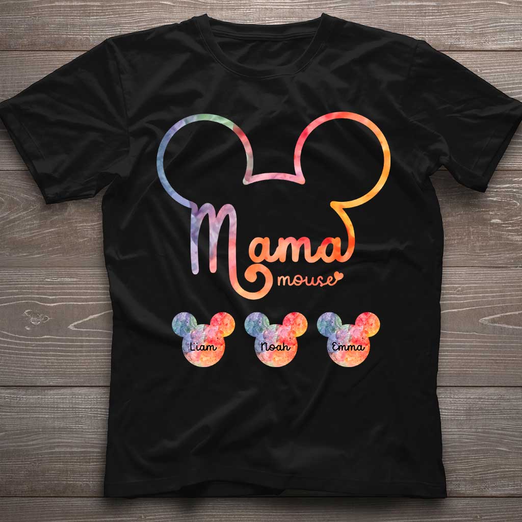 Personalized Mama Mouse T-shirt & Hoodie Gift for Mom T-shirt & Hoodie GradoCreations