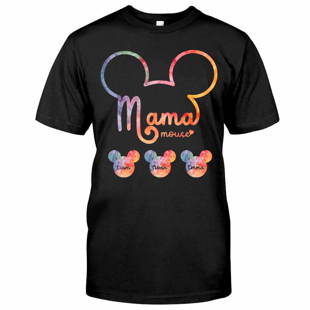 Personalized Mama Mouse T-shirt & Hoodie Gift for Mom T-shirt & Hoodie GradoCreations