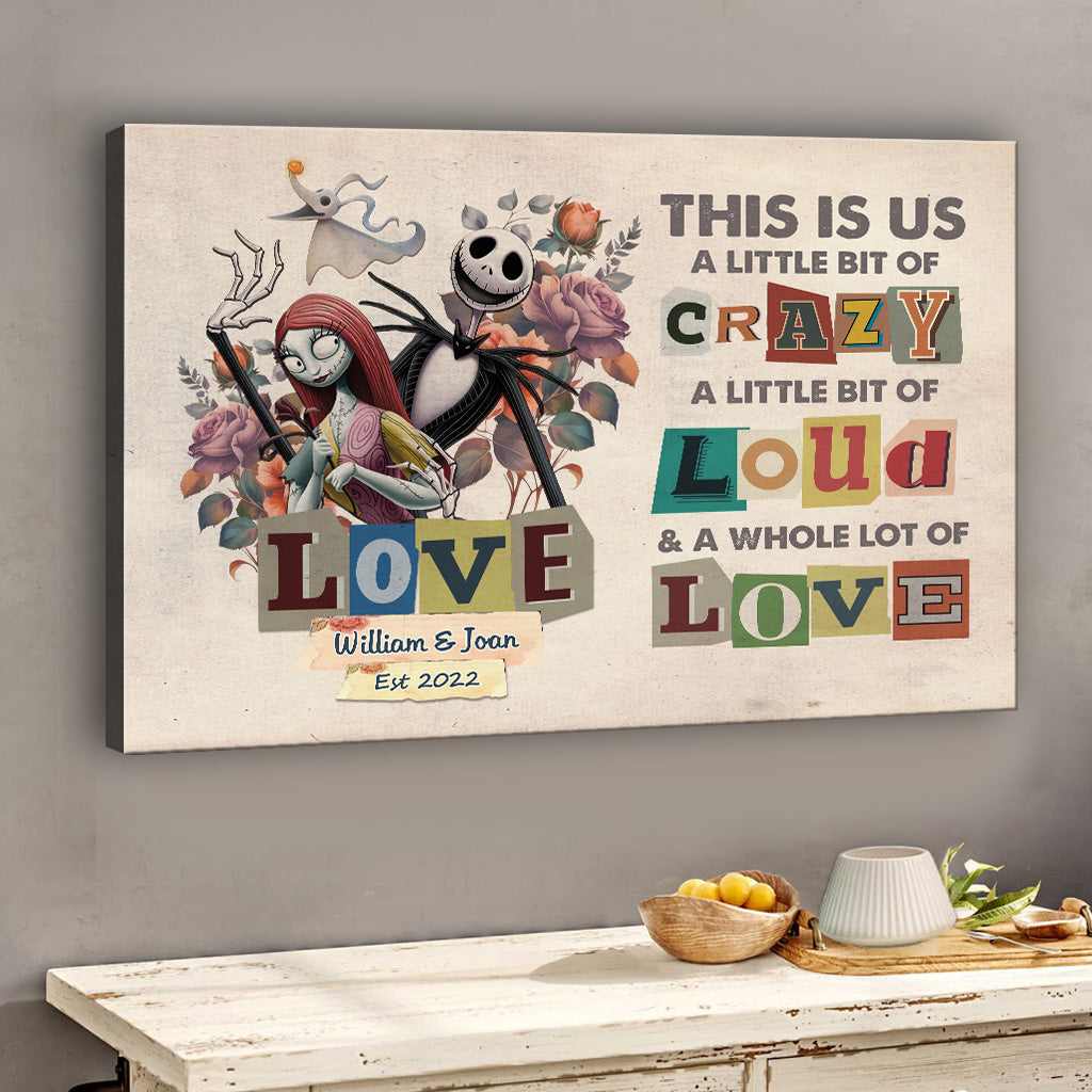 Personalized Canvas Print This Is Us Custom Couple Gift Canvas and Poster GradoCreations