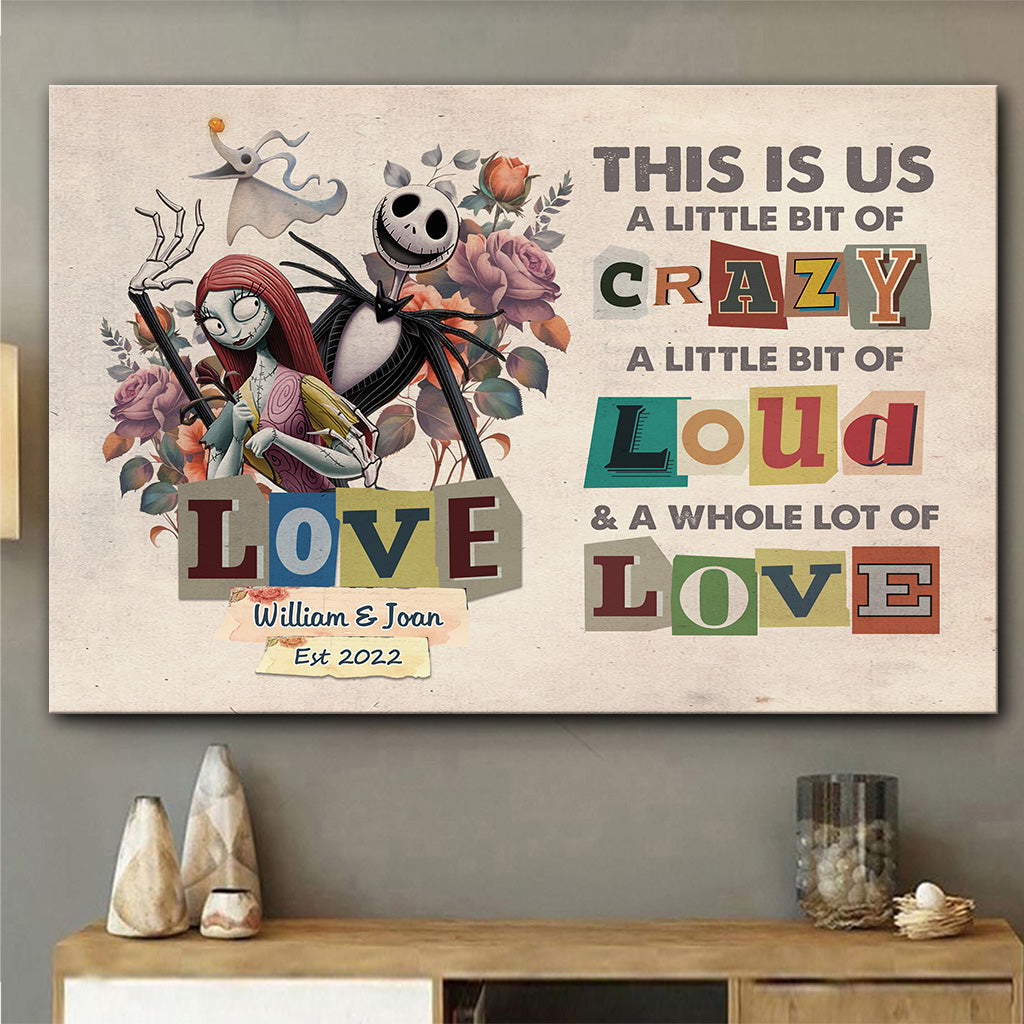 Personalized Canvas Print This Is Us Custom Couple Gift Canvas and Poster GradoCreations