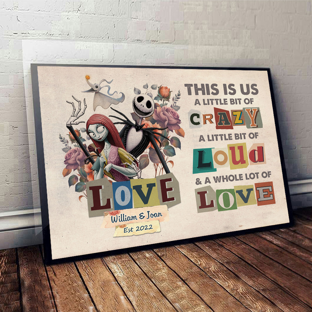 Personalized Canvas Print This Is Us Custom Couple Gift Canvas and Poster GradoCreations