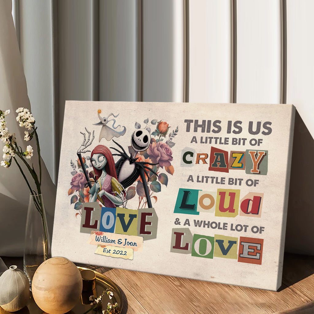 Personalized Canvas Print This Is Us Custom Couple Gift Canvas and Poster GradoCreations