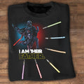 Personalized I Am Their Father T-shirt & Hoodie Custom Names Gift for Dad T-shirt & Hoodie GradoCreations