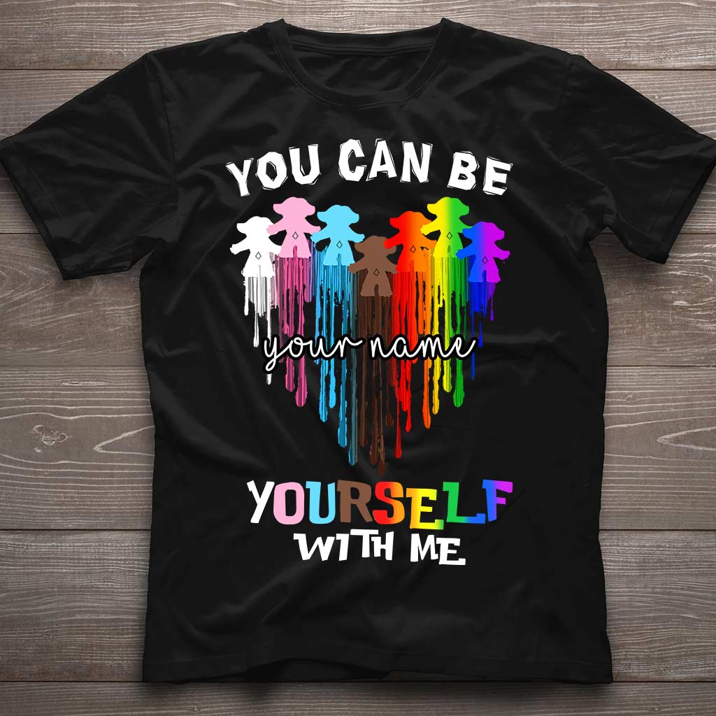 Personalized LGBT Support T-Shirt & Hoodie Custom Name Gift T-shirt & Hoodie GradoCreations
