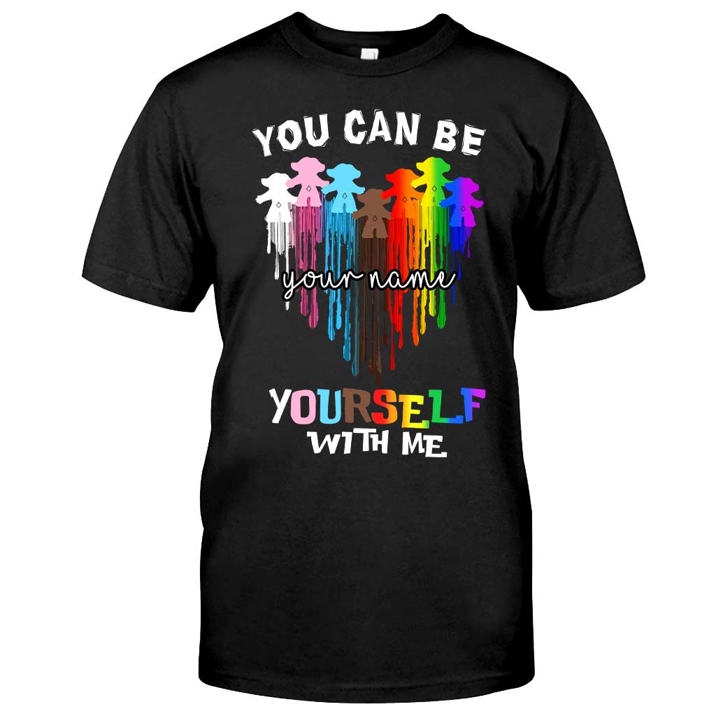 Personalized LGBT Support T-Shirt & Hoodie Custom Name Gift T-shirt & Hoodie GradoCreations
