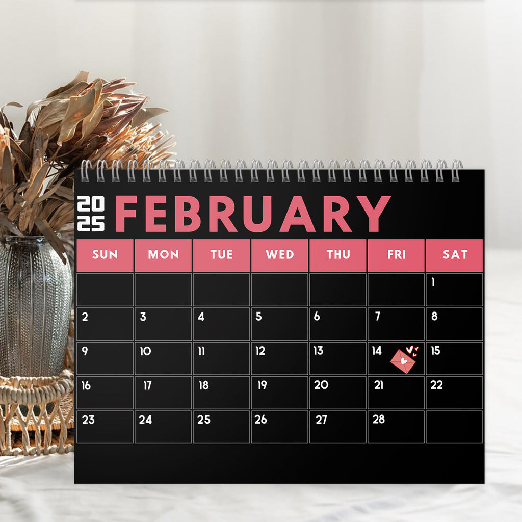 Personalized Funny Affirmation Wall Calendar Custom Name Gift for Colleague Wall Calendar & Desk Calendar GradoCreations