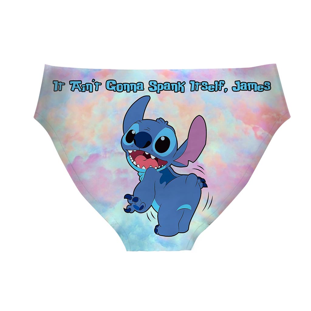 Personalized Women's Briefs with Cute Stitch Design for Birthdays and Anniversaries Women Briefs GradoCreations