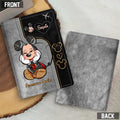 Personalized Mickey Mouse Passport Holder Custom Name Gift for Travel Passport Holder GradoCreations