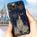Personalized Magical Castle Wallet Phone Case Custom Name Gift Fully Printed Wallet Phone Case GradoCreations