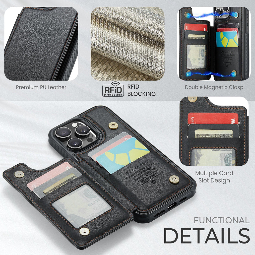 Personalized Magical Castle Wallet Phone Case Custom Name Gift Fully Printed Wallet Phone Case GradoCreations