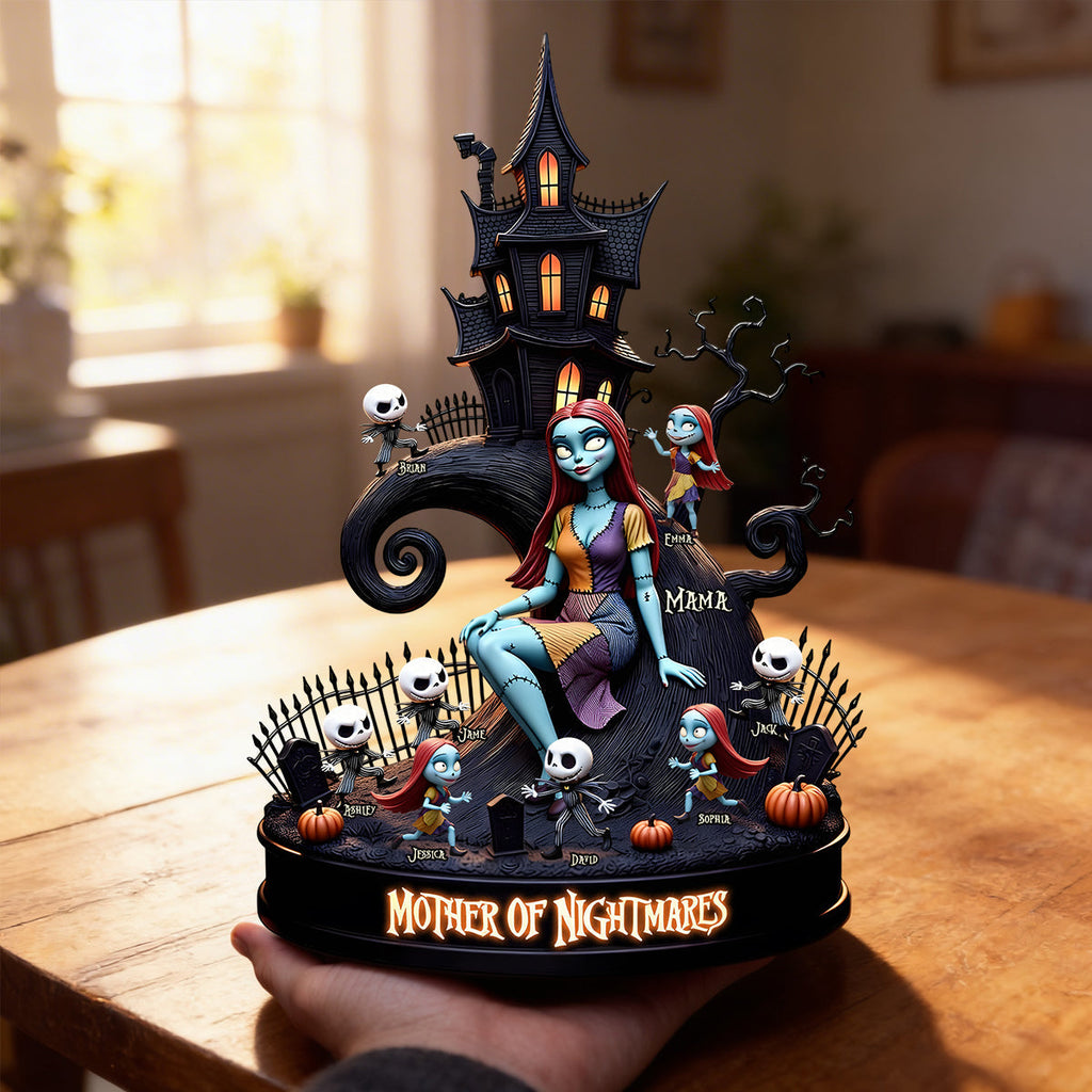 Personalized Mother Of Nightmares Custom Acrylic Plaque Gift Custom Shaped Acrylic Plaque GradoCreations