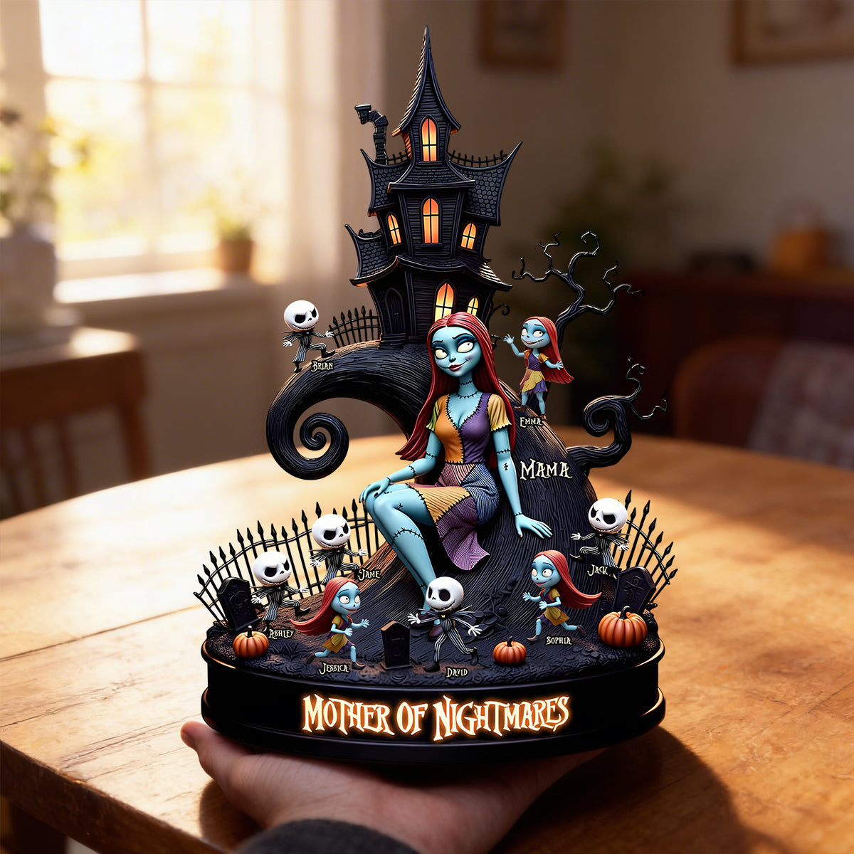 Personalized Mother Of Nightmares Custom Acrylic Plaque Gift Custom Shaped Acrylic Plaque GradoCreations