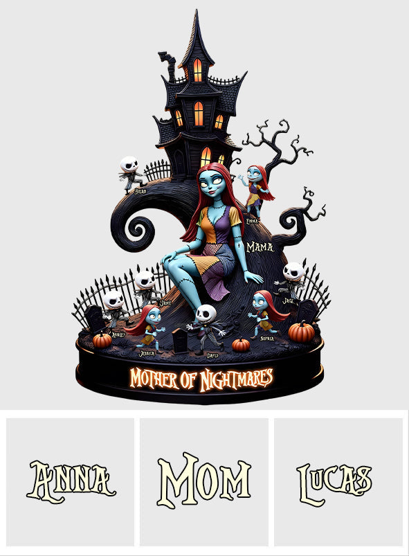 Personalized Mother Of Nightmares Custom Acrylic Plaque Gift Custom Shaped Acrylic Plaque GradoCreations