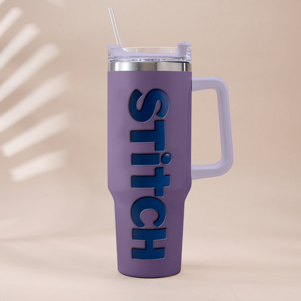 Personalized Ohana Tumbler with Charms - Custom Drinkware Gift Tumbler With Handle GradoCreations