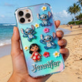 Personalized Shaker Phone Case with Acrylic Charms for Kids Shaker Phone Case GradoCreations