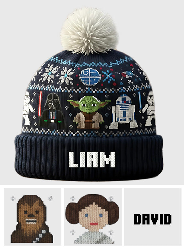 Personalized 3D Star Wars Beanie Hat Custom Name Gift for Kids Beanie Hat GradoCreations