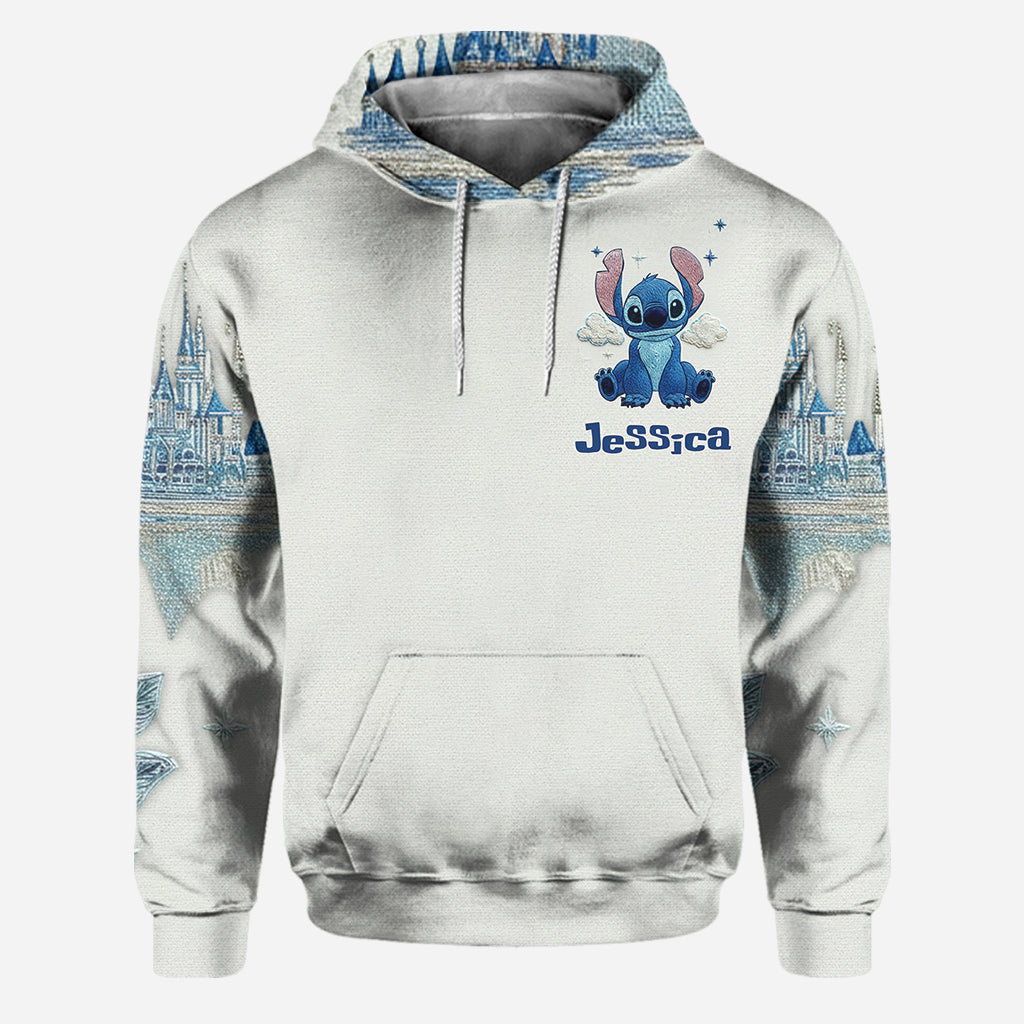 Personalized Stitch Hoodie and Leggings Set Custom Name Gift Hoodie & Leggings GradoCreations