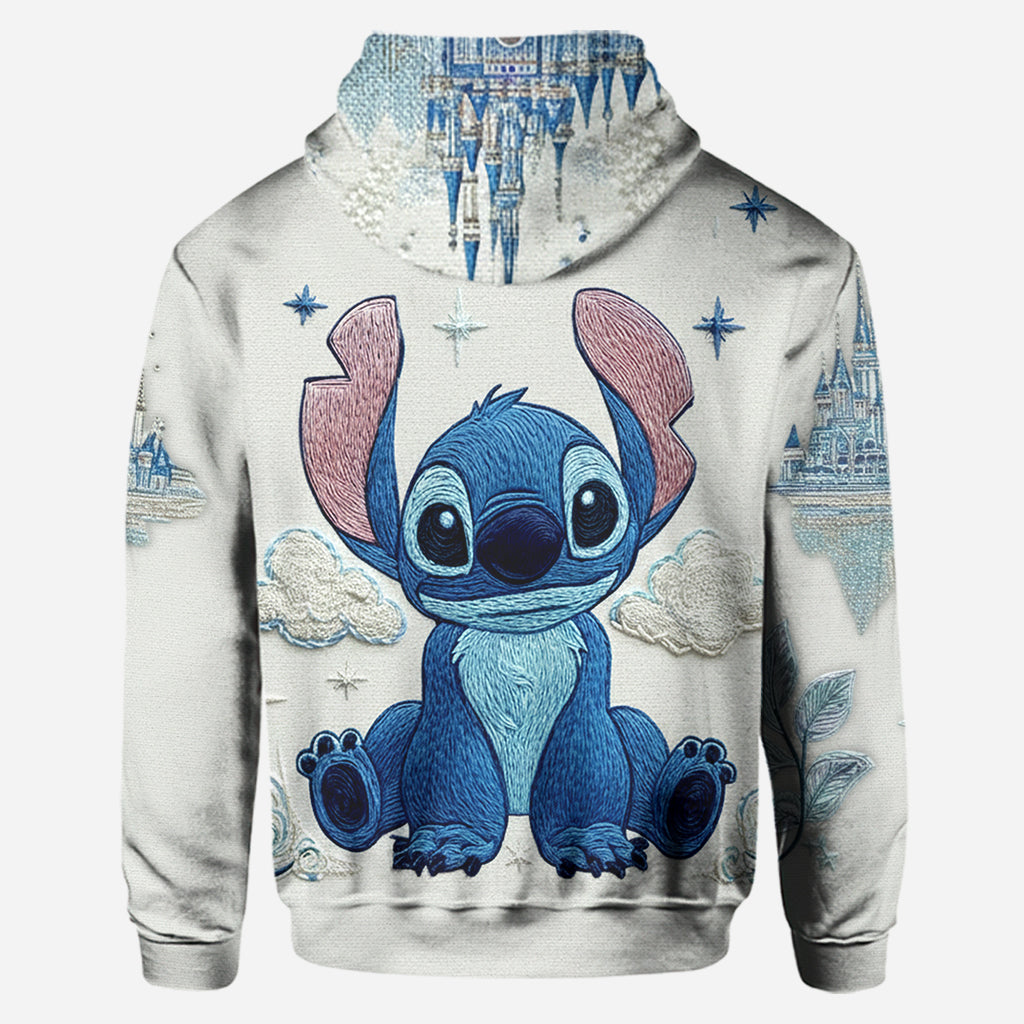 Personalized Stitch Hoodie and Leggings Set Custom Name Gift Hoodie & Leggings GradoCreations